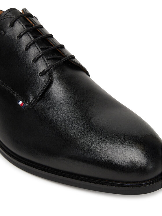 Tommy Hilfiger Īsi apavi Tommy Hilfiger Hilfiger Thunit FM0FM05533 Melns