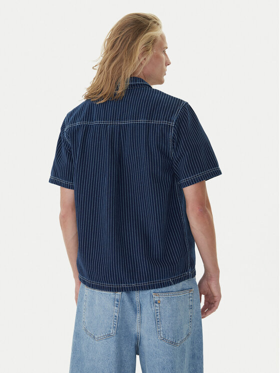 adidas adidas Поло Wabash JW0169 Cиній Loose Fit