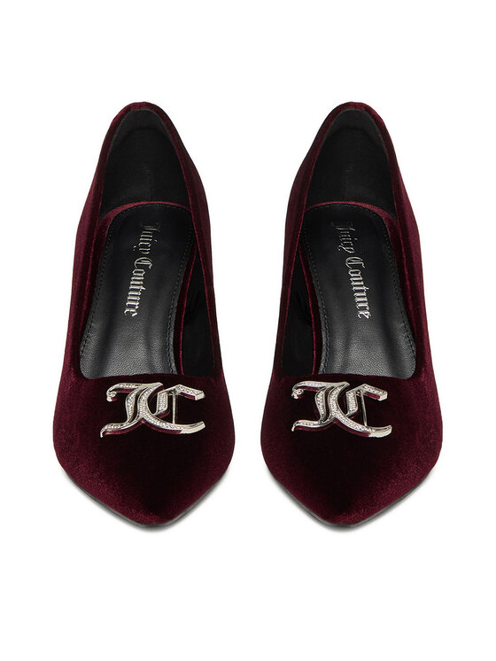 Juicy Couture Туфлі на шпильці Juicy Couture EO-R24SS94659 Бордовий