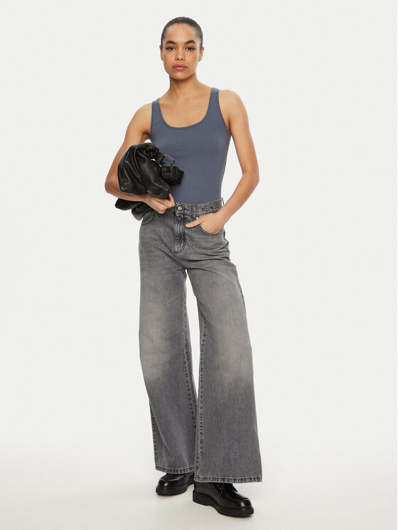 Vero Moda Vero Moda Топ Lulu 10323756 Голубий Regular Fit