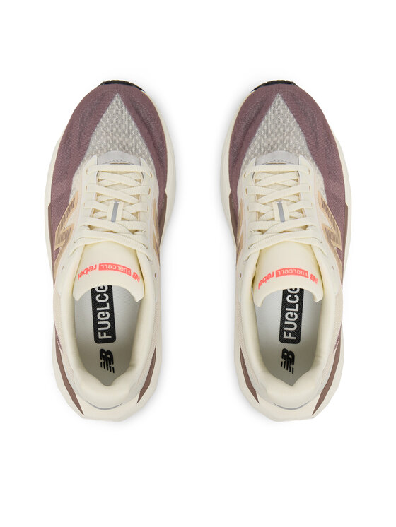 New Balance Buty do biegania New Balance FuelCell Rebel v5 WFCXLJ5 Beżowy