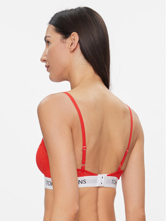 Tommy Jeans Tommy Jeans Bralette melltartó UW0UW05156 Piros