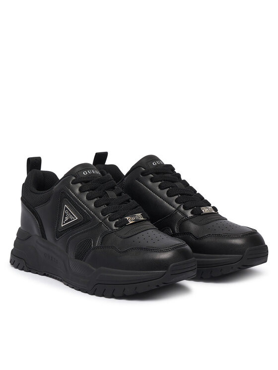 Guess Sneakersy Guess FMFHEL ELL12 Čierna