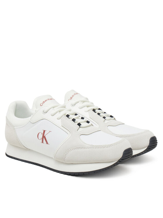 Calvin Klein Jeans Sneakers Calvin Klein Jeans Retro Sock Runner Mg YM0YM01152 Alb