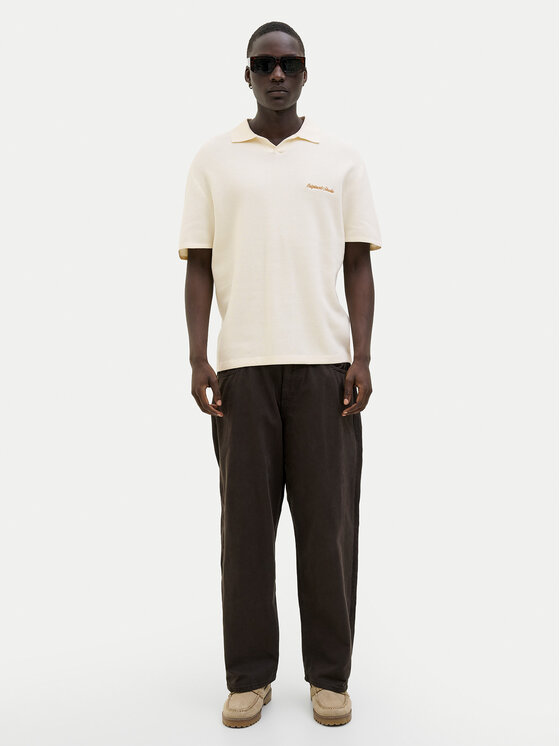 Jack & Jones Jack & Jones Polo Norrebro 12297926 Écru Relaxed Fit