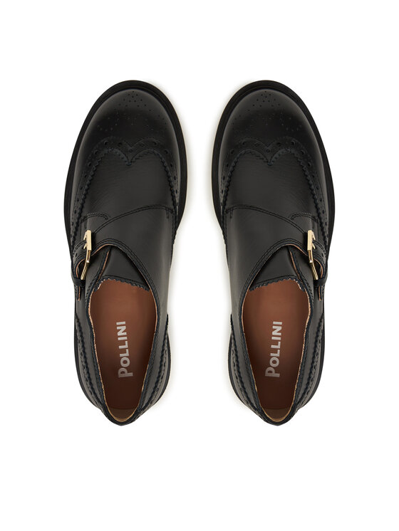 Pollini Оксфорди Pollini SA10263G0NTC0000 Чорний
