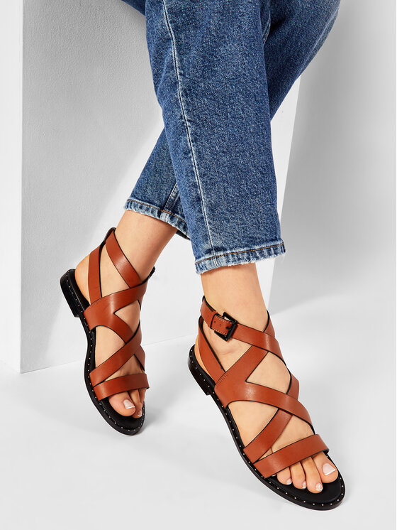 Pepe Jeans Sandali Pepe Jeans Hayes Road PLS90503 Marrone