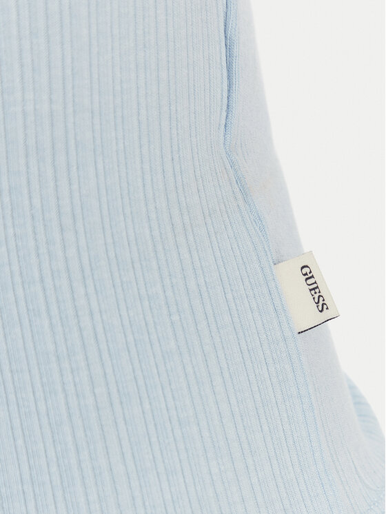 Guess Jeans Guess Jeans Футболка W6GPA9 KF641 Блакитний Slim Fit