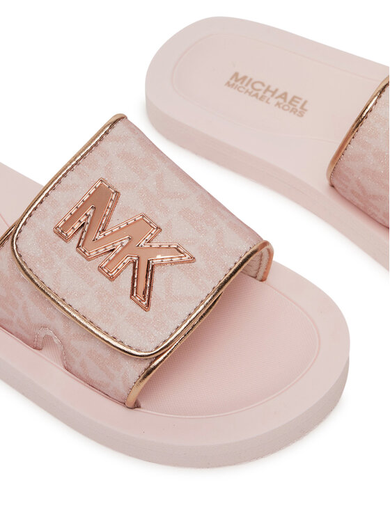 MICHAEL Michael Kors Шльопанці MICHAEL Michael Kors MK100947 Рожевий