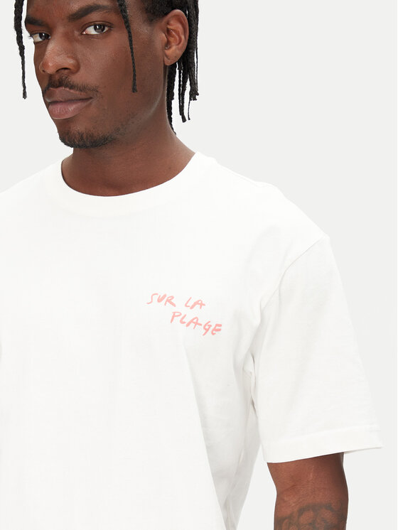 Only & Sons Only & Sons Футболка Milo 22034452 Білий Relaxed Fit