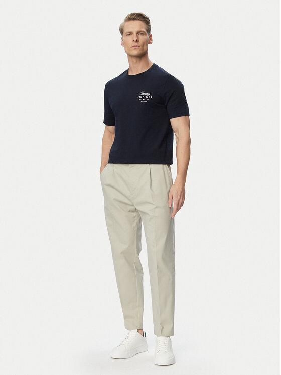 Tommy Hilfiger Tommy Hilfiger Camiseta MW0MW43224 Azul marino Regular Fit