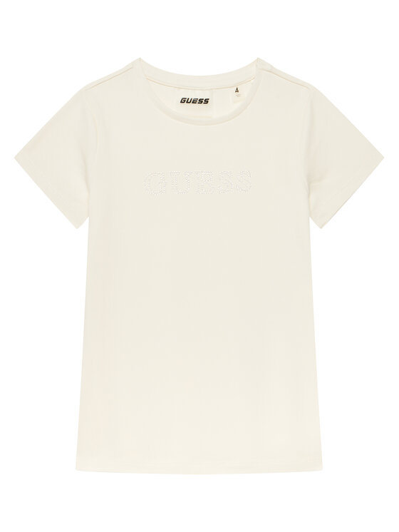 Guess Guess Футболка J4RI49 J1314 Бежевий Regular Fit