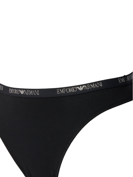 Emporio Armani Underwear Emporio Armani Underwear Conjunto de bragas brasileñas EW000406 AF19024 MC005 Negro