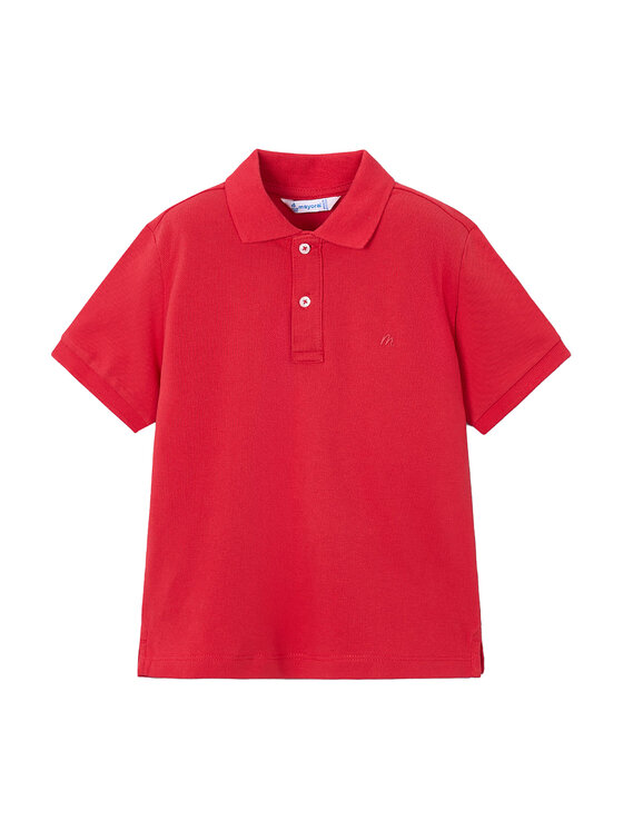 Mayoral Mayoral Polo 150 Rojo Regular Fit