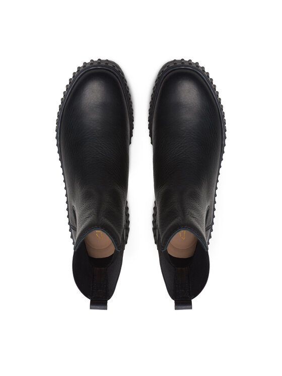 Clarks Челсі Clarks Torhill Maple 26173858 Чорний