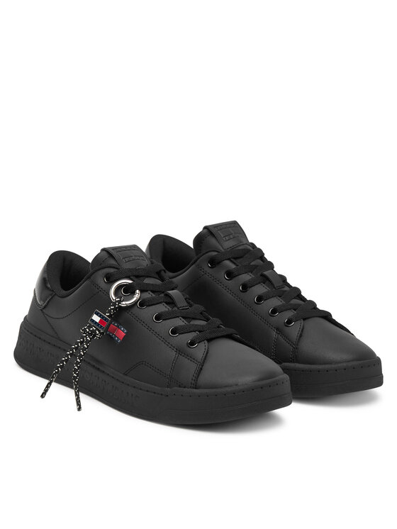 Tommy Jeans Αθλητικά Tommy Jeans Tjw Logo Sneaker EN0EN03129 Μαύρο