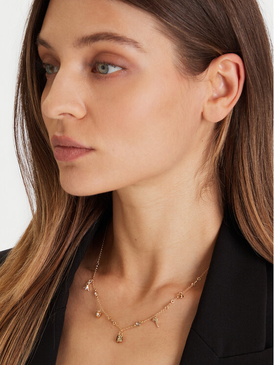 Coach Náhrdelník Coach 37448325 Zlatá