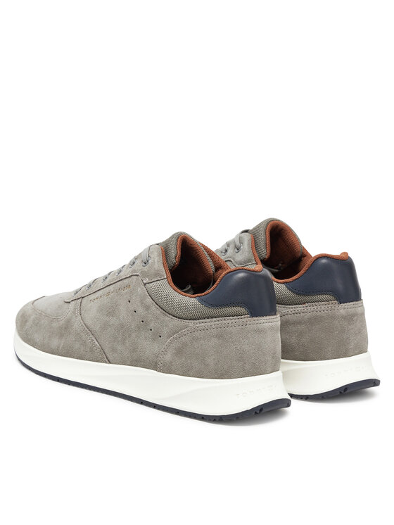 Tommy Hilfiger Sneakers Tommy Hilfiger Premium Suede Hybrid FM0FM05690 Grigio