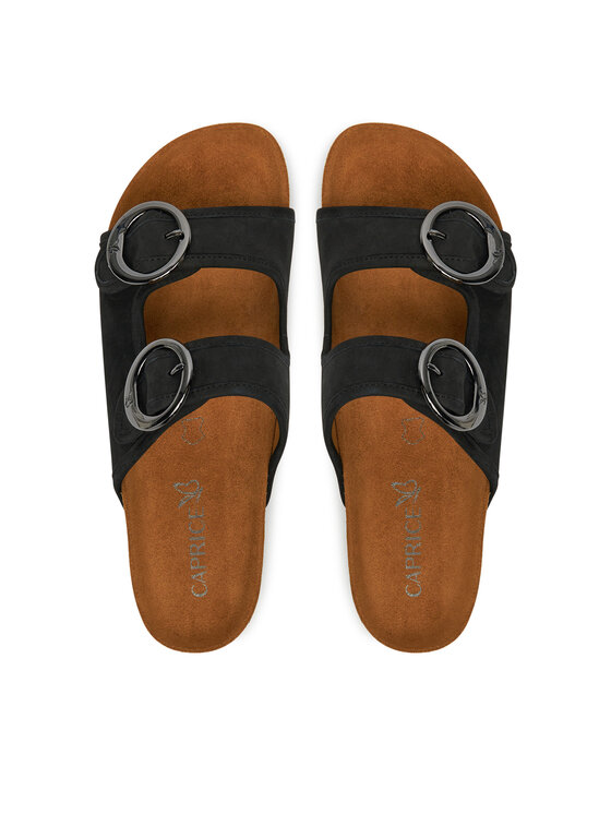 Caprice Šľapky Caprice 9-27403-44 Čierna