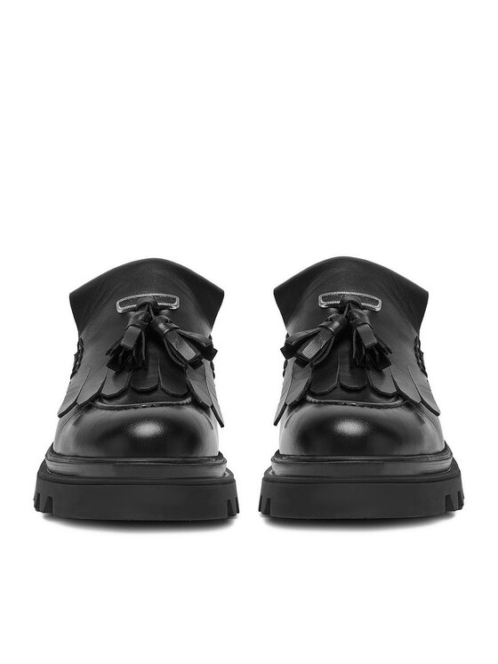 Badura Loafersy Badura EO-ATHENA-01 Černá