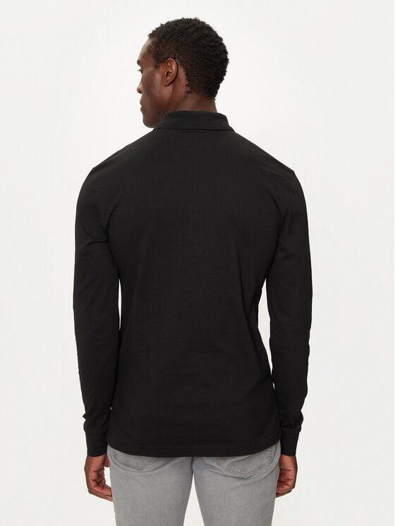 BOSS Boss Поло Passerby 50507704 Чорний Slim Fit