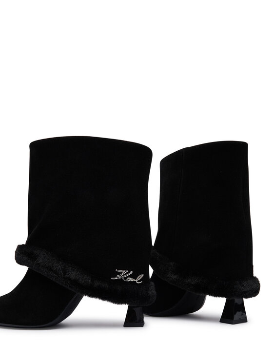 KARL LAGERFELD Μποτάκια KARL LAGERFELD Debutante KL32052 Μαύρο
