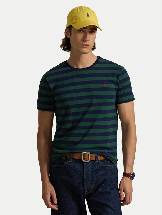 Polo Ralph Lauren Polo Ralph Lauren Camiseta 710803479031 Verde Custom Slim Fit