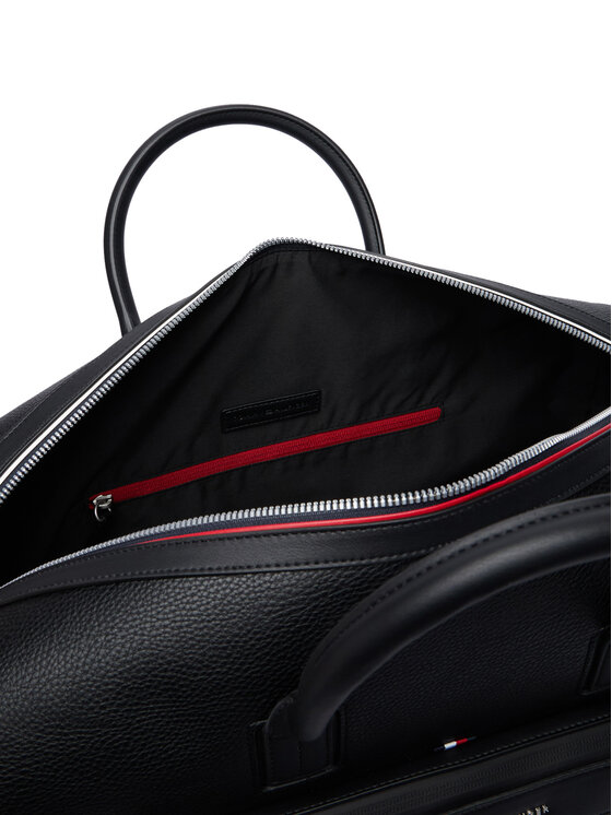 Tommy Hilfiger Hétvégi táska Tommy Hilfiger Th Central Duffle AM0AM14739 Fekete