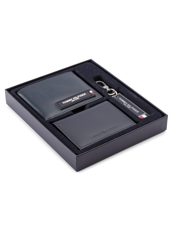 Tommy Hilfiger Set cadou Tommy Hilfiger Th Patch 3 in 1 Box AM0AM04213 Bleumarin