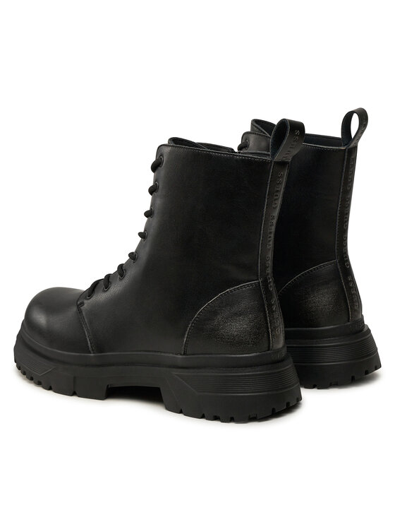 Guess Outdoorová obuv Guess Palermo Boot FMFPAL ELE11 Čierna