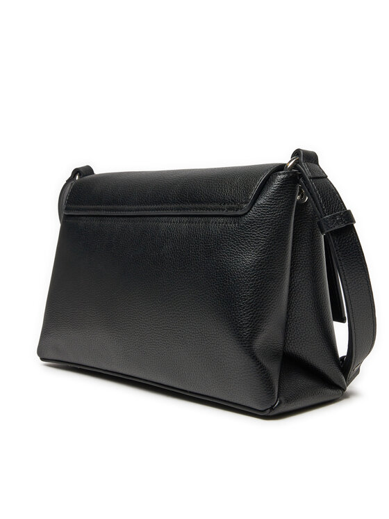 Calvin Klein Kabelka Calvin Klein Ck Plaque Medium Shoulder Bag K60K612783 Čierna