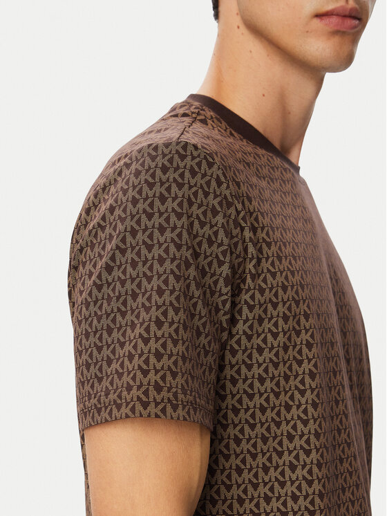 MICHAEL Michael Kors MICHAEL Michael Kors Camiseta CS5529A5KS Marrón oscuro Regular Fit