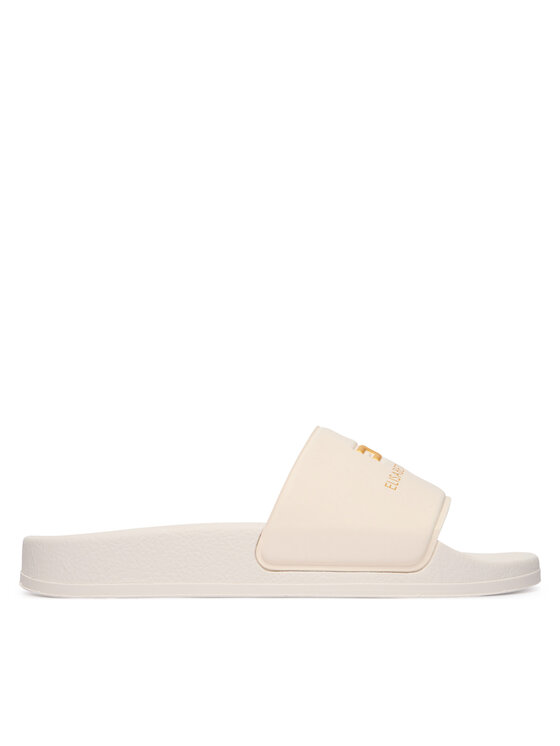 Elisabetta Franchi Шльопанці Elisabetta Franchi F4A0-E0607-1745698-S Écru