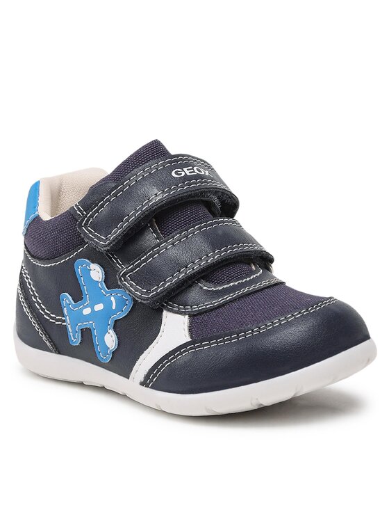 Geox Poltopánky Geox B Elthan Boy B351PA05410C4231 Tmavomodrá