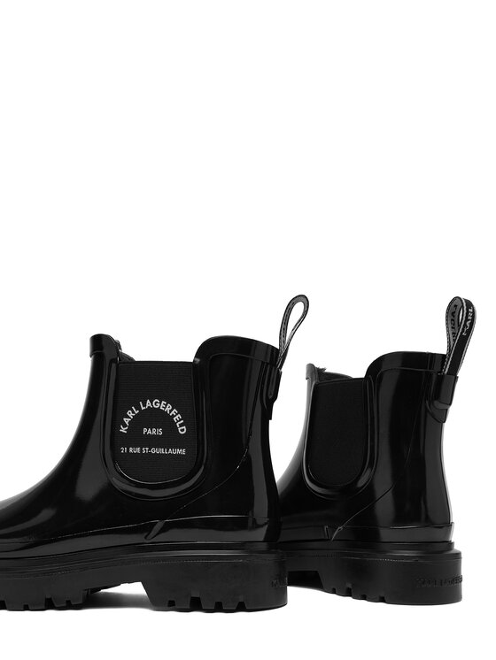 KARL LAGERFELD Гумові чоботи KARL LAGERFELD KL47140 Чорний