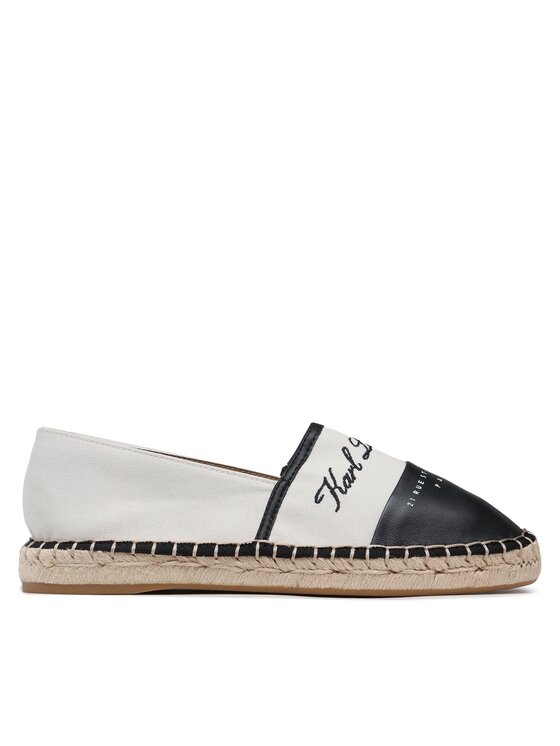 KARL LAGERFELD Espadrilky KARL LAGERFELD KL80123 Écru