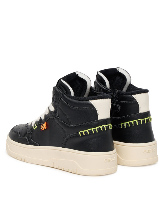 Geox Sneakersy Geox J Lestrella J56NLA 000BC C9999 S Černá