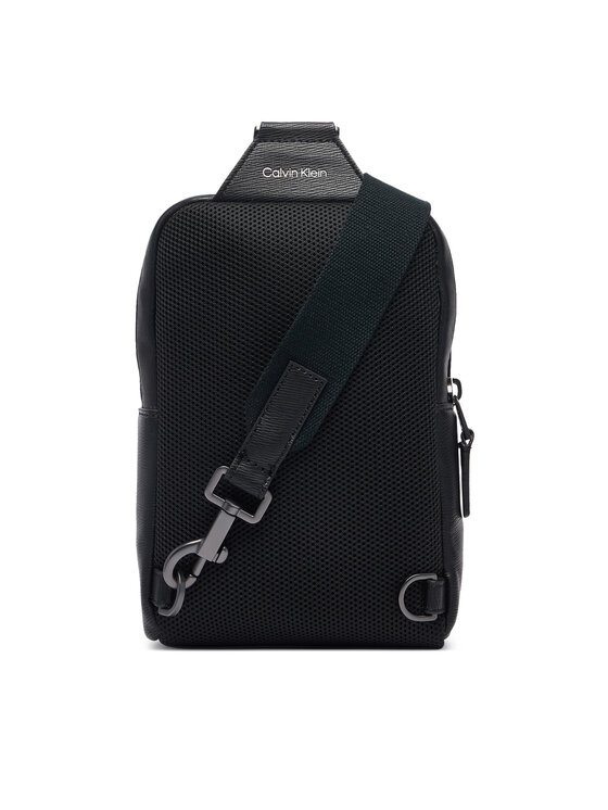 Calvin Klein Saszetka Calvin Klein Emblem Hw Sling LV04D3507G Czarny