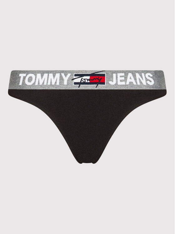 Tommy Jeans Tommy Jeans Tangas UW0UW02823 Negro