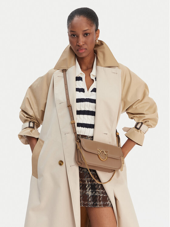 PINKO Сумка PINKO Love Box Baguette Al 25-26 PLTT 105083 A26L Коричневий