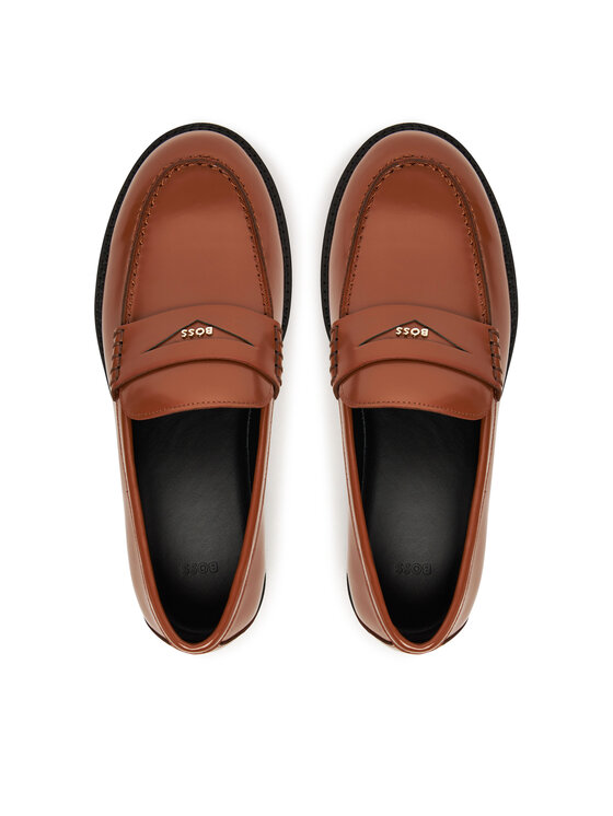 BOSS Mokasīni BOSS Eleri 50548761 Brūns