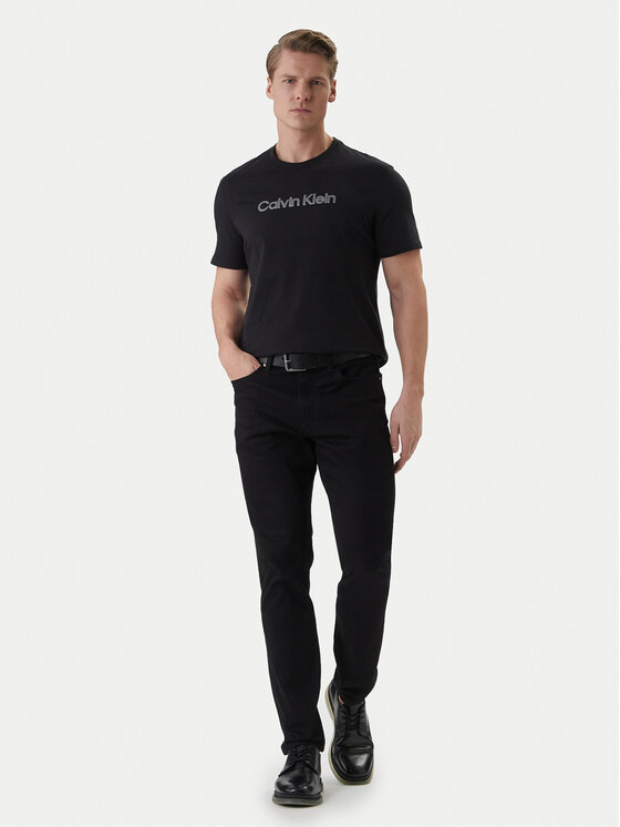 Calvin Klein Calvin Klein Camiseta LV04LF809G Negro Regular Fit