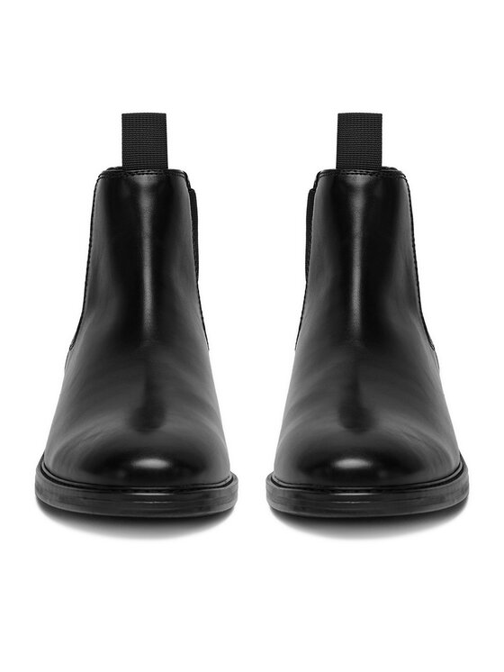 Lanetti Kotníková obuv s elastickým prvkem Lanetti CEO-1853 124AM Černá