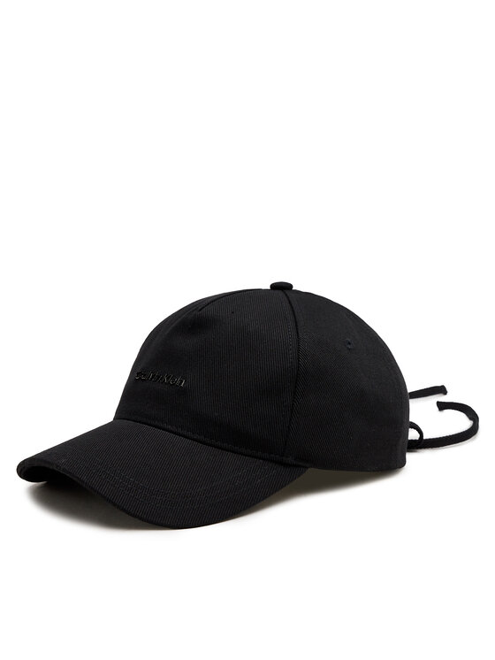 Calvin Klein Gorra con visera Calvin Klein Elevated Softs K60K611905 Negro