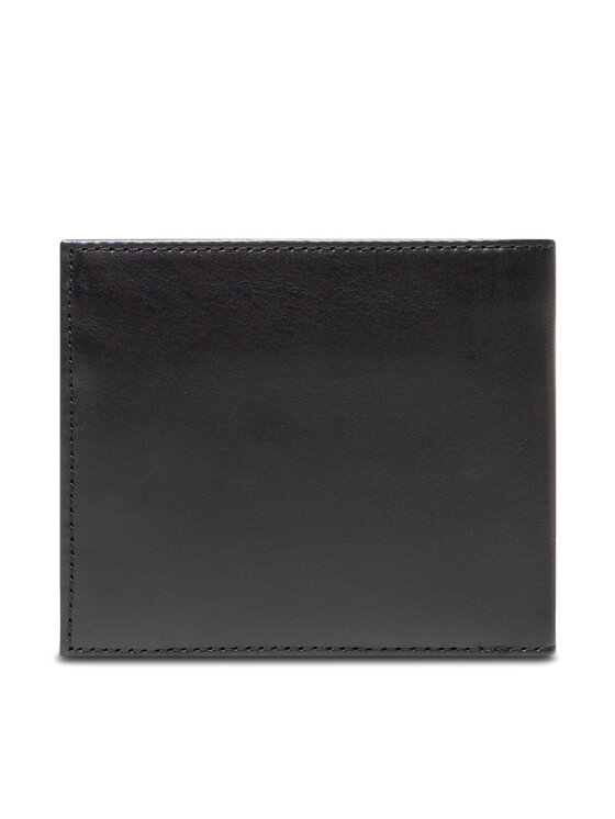 Tommy Hilfiger Maks Tommy Hilfiger Casual Leather Cc And Coin AM0AM07814 Melns
