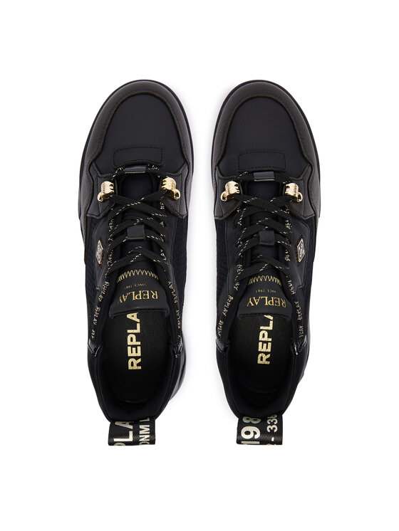 REPLAY Sneakers REPLAY Field W GWS9H .000.C0013L Negru