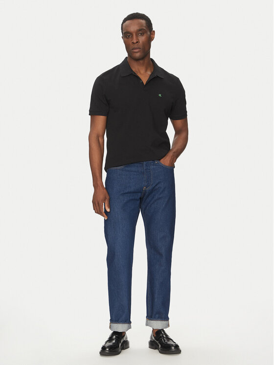 Calvin Klein Jeans Calvin Klein Jeans Polo LV040EM269 Μαύρο Regular Fit