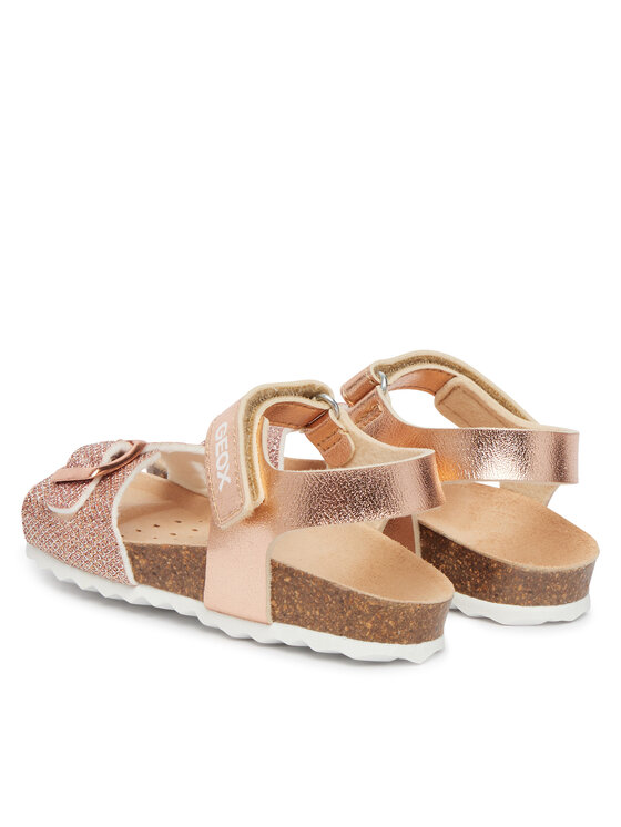 Geox Sandály Geox J Adriel Girl J028MC 0BNEW C8124 M Růžová