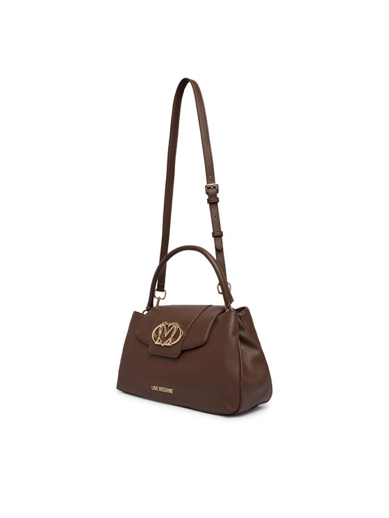 LOVE MOSCHINO Kabelka LOVE MOSCHINO JC4209PP0PKB0313 Tmavo hnedá