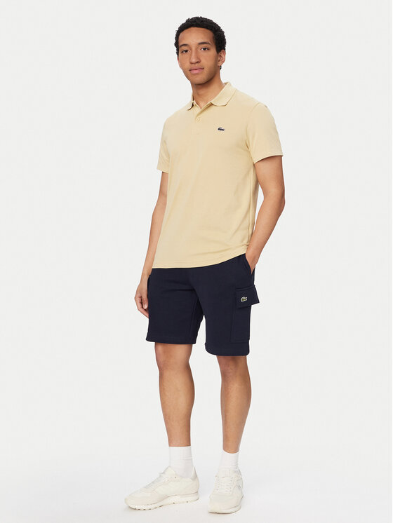 Lacoste Lacoste Polo DH5522 Beige claro Slim Fit
